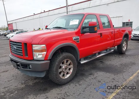 2008 Ford F-250 Fx4/Harley-Davidson/King Ranch/Lariat/Xl/Xlt из США, поврежденный, VIN 1FTSW21Y08EC81609